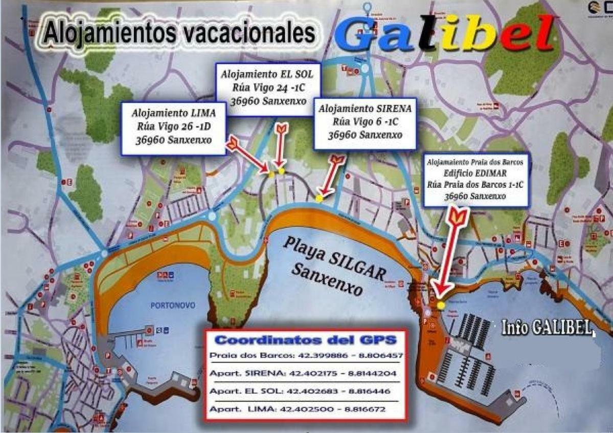 Апартаменты Lima-Galibel Санхенхо Экстерьер фото